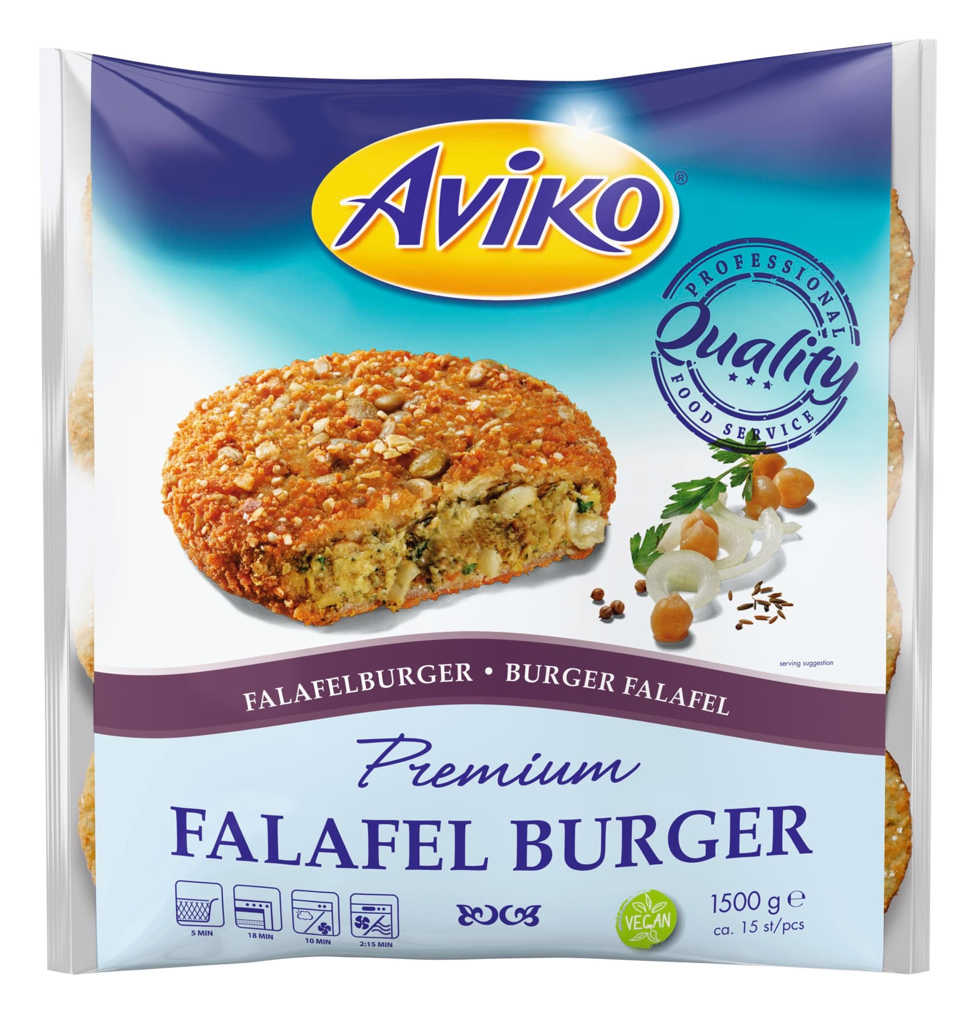 Aviko falafel_burger_csomagolas