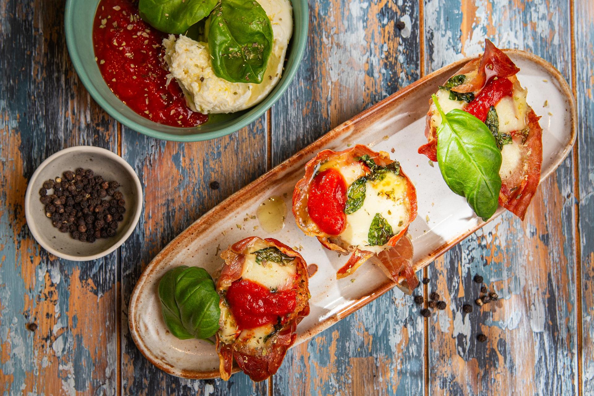macn_cheese_pizza_muffin | Receptek Aviko Food Service termékekkel