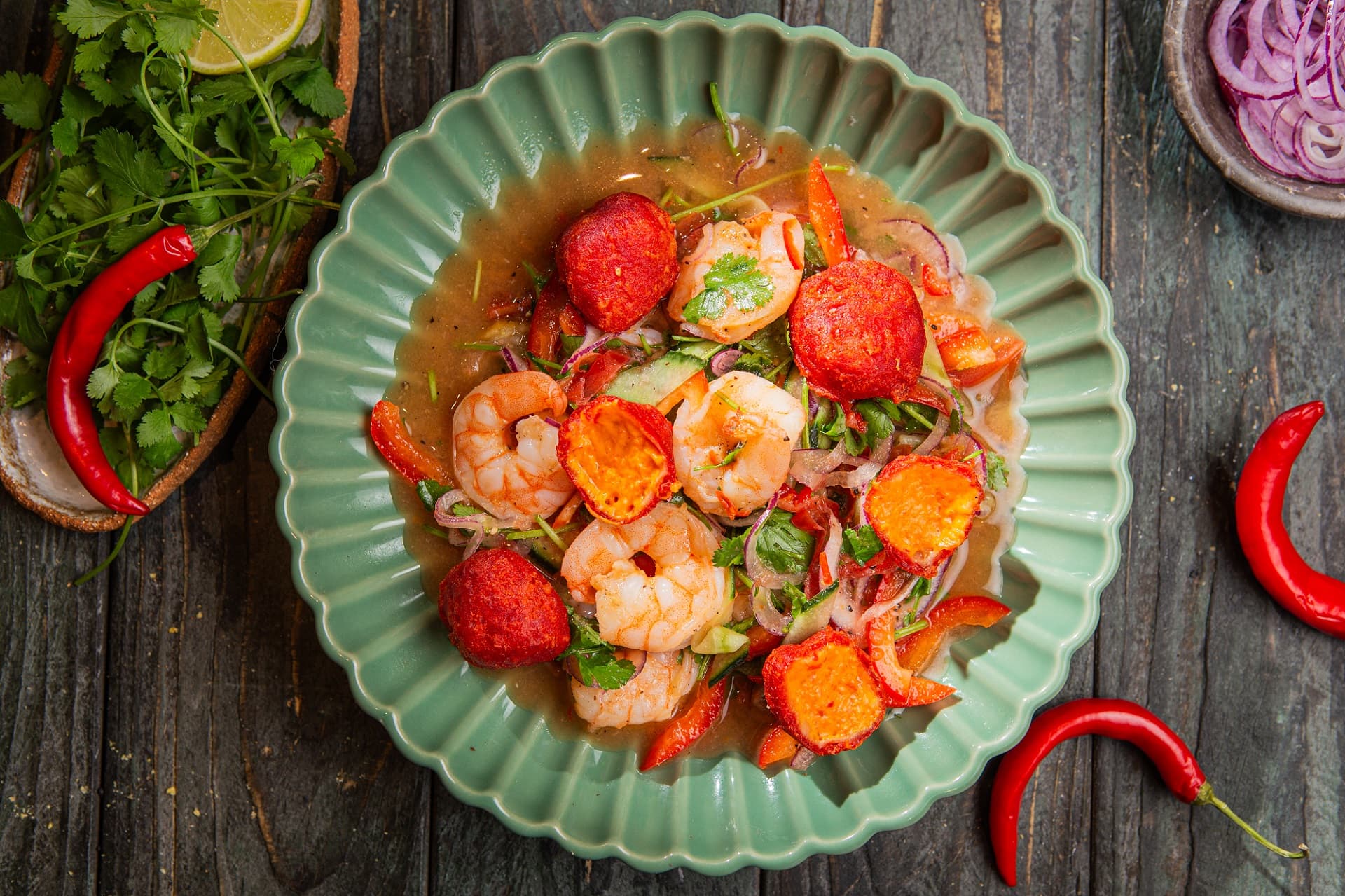 ceviche_aviko_habanero_paprikas_sajtfalatokkal | Receptek Aviko Food Service termékekkel