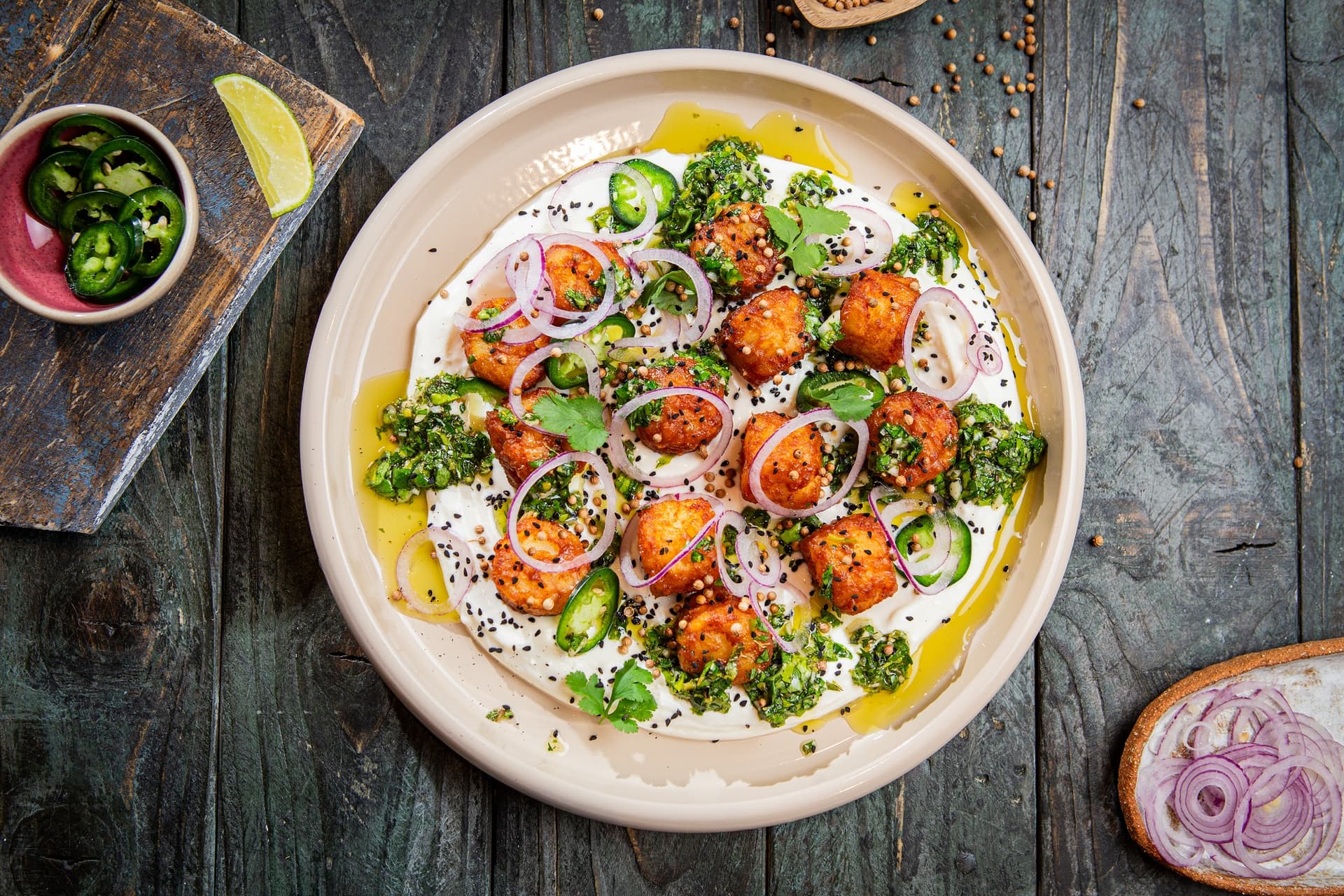 roszti_falatkak_masala_fuszerekkel_es_tamarind_martassal | Receptek Aviko Food Service termékekkel