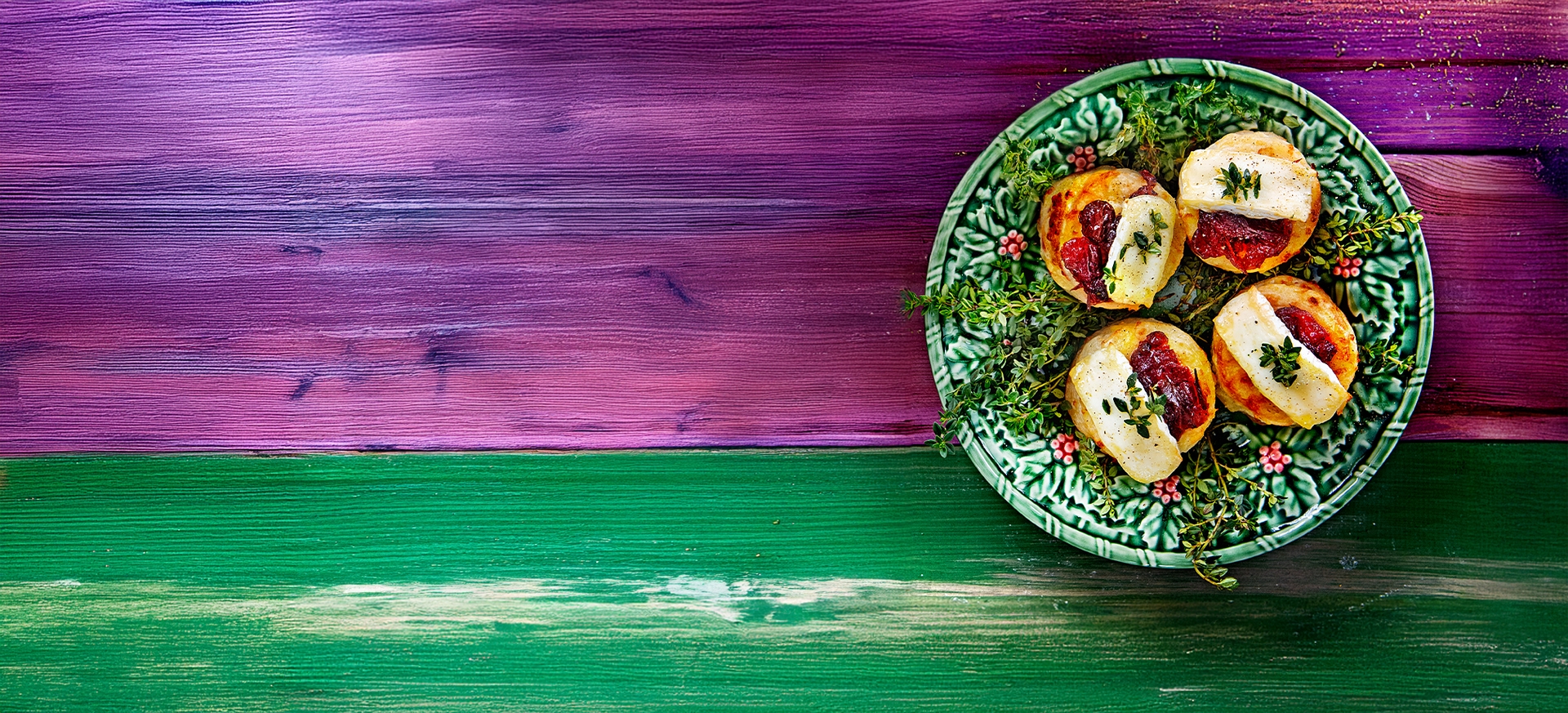 Vörösáfonyás burgonyagratin brie sajttal