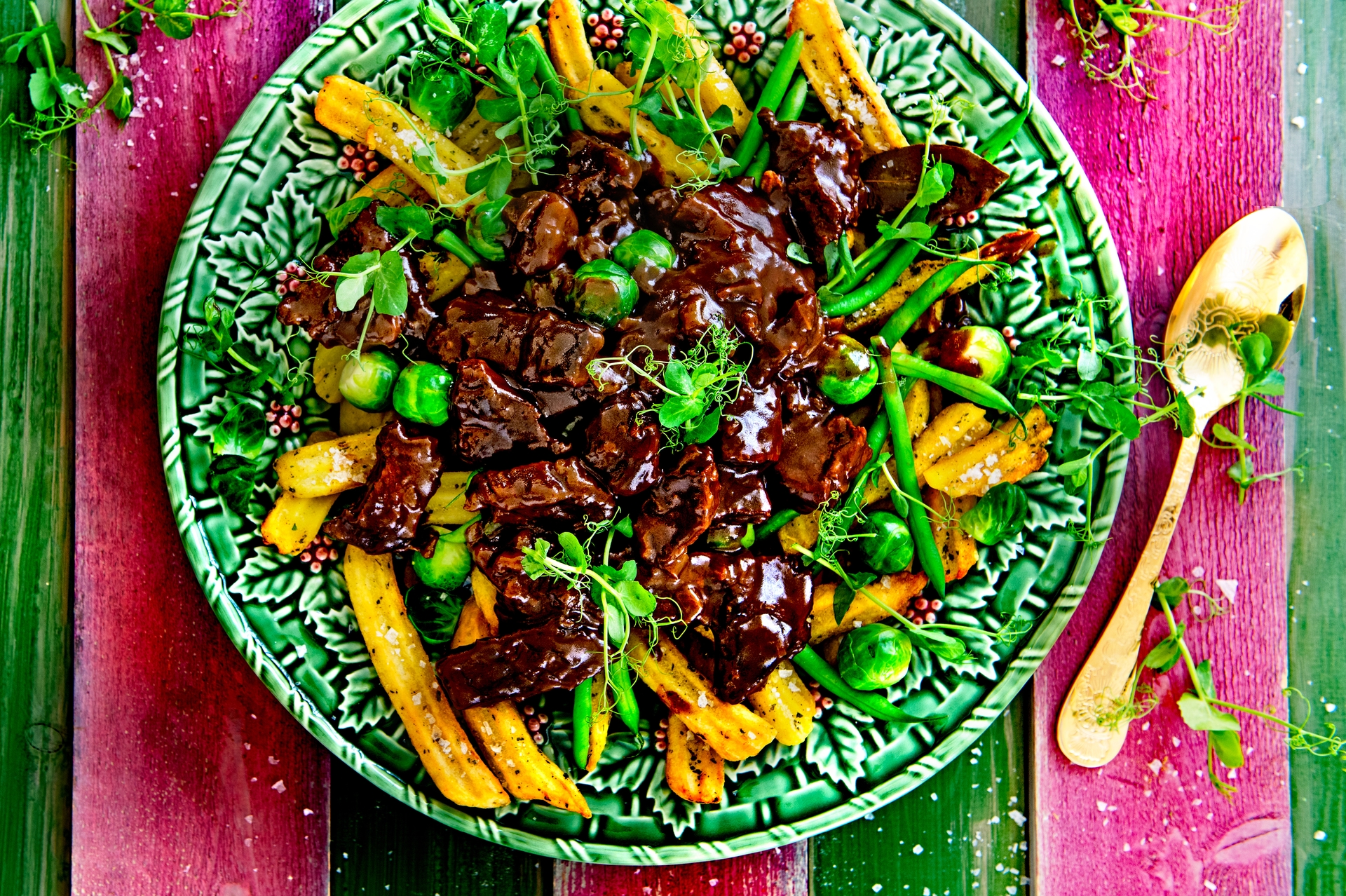 Loaded fries marharaguval